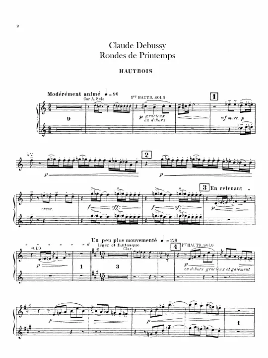 Oboe 1/2, English Horn