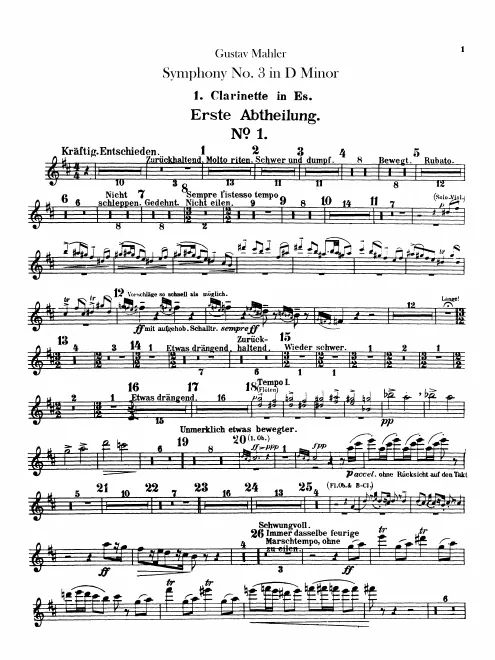 Piccolo Clarinet 1 (E♭)
