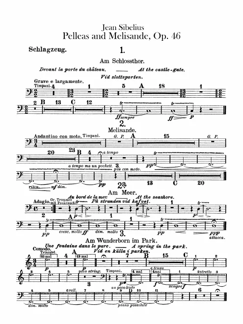 Timpani / Bass Drum / Triangle