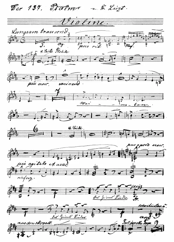 Violin Part (alternate copy)