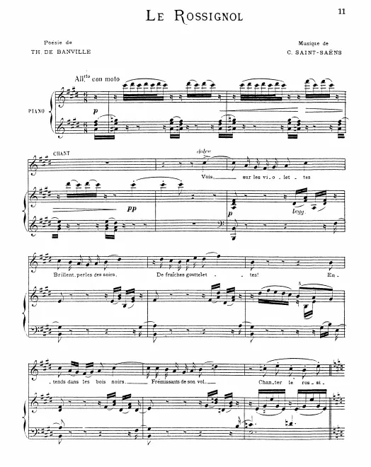 Complete Score (E major)