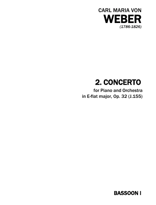 Bassoon 1, 2