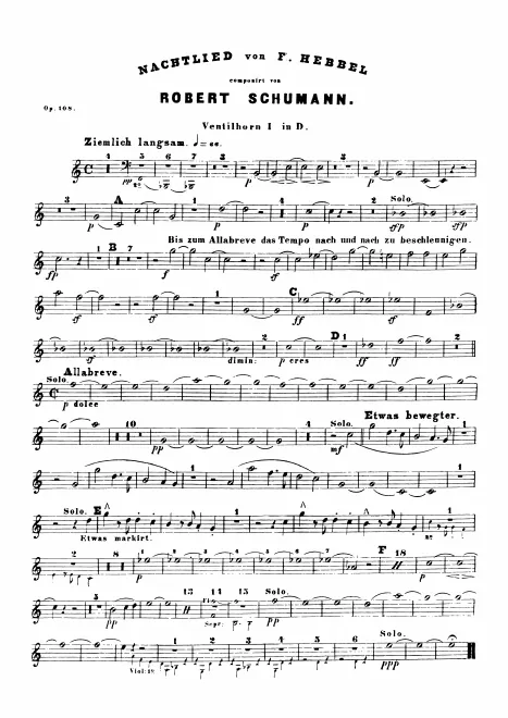 Horn 1, 2 (D)