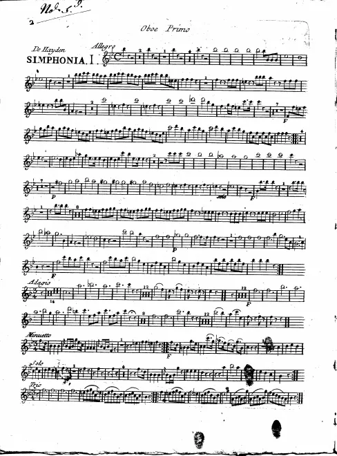 Oboe 1, 2