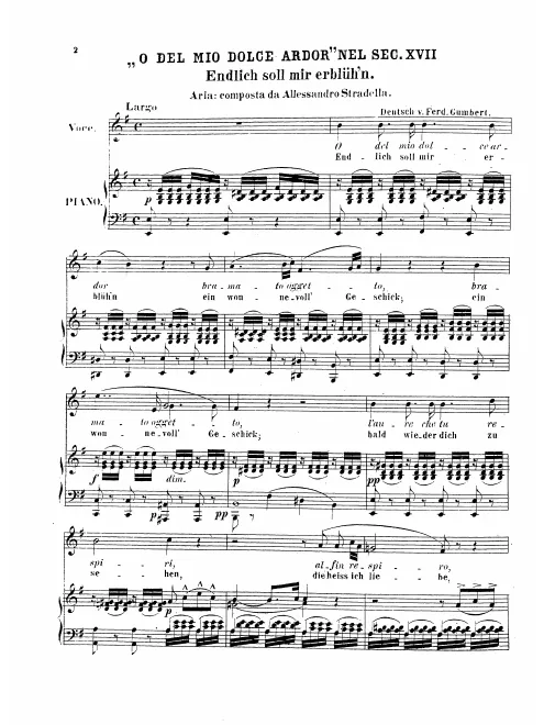 Complete Score (, transposed)