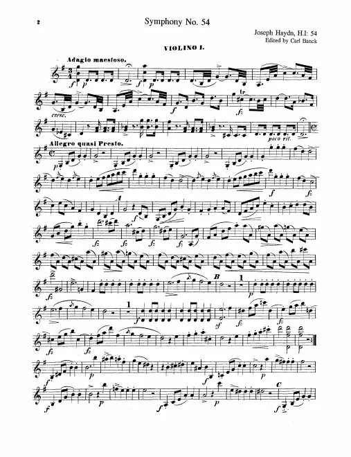 Violins I