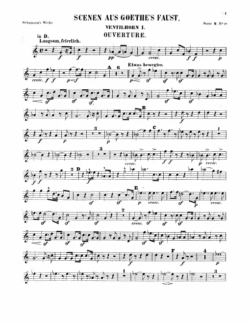 Horn 1, 2, 3, 4