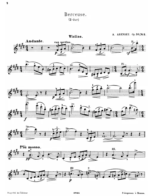 Violin Part