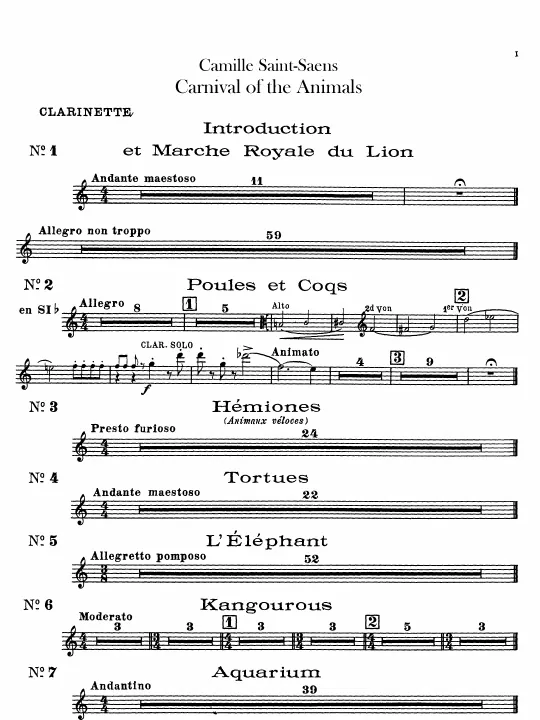 Clarinet (B/C)