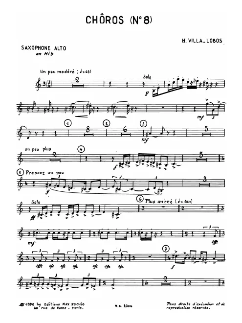 Alto Saxophone (E♭)