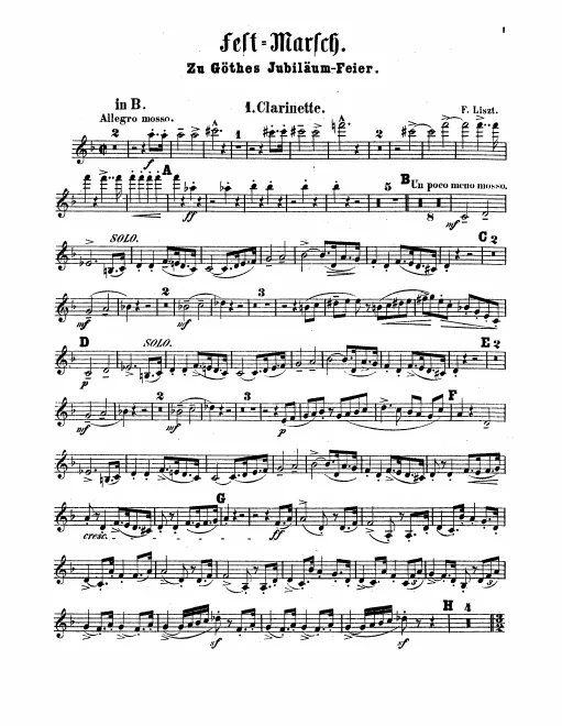 Clarinet 1, 2 (B)