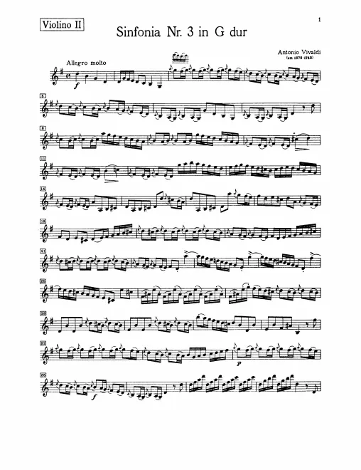 Violins II