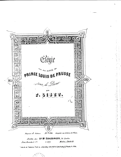 Complete Score (S.168/1)