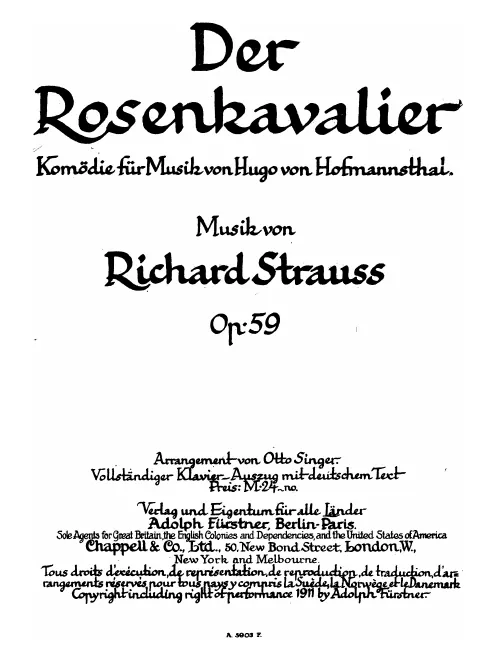 Vocal Score
