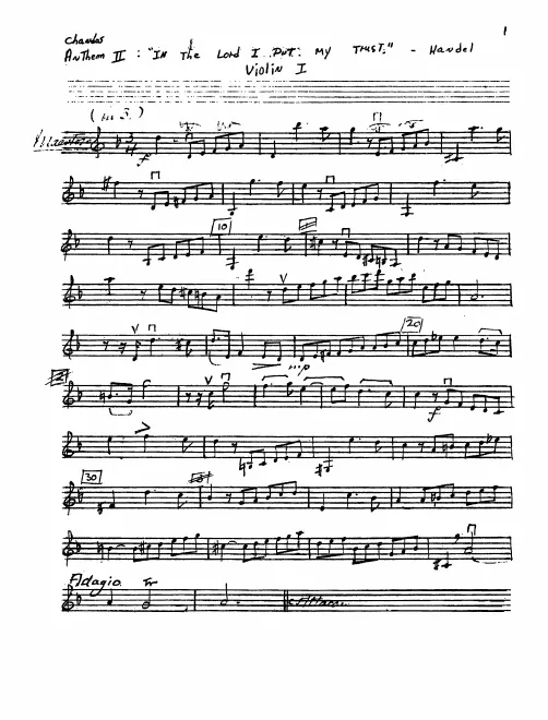 Violins I