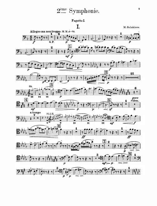 Bassoon 1, 2
