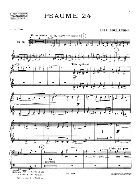 Horn 3/4 (F)