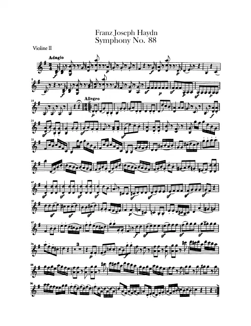 Violins II