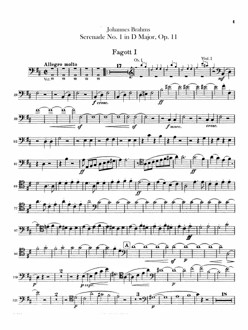 Bassoon 1, 2