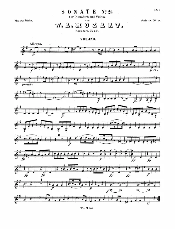 Violin Part