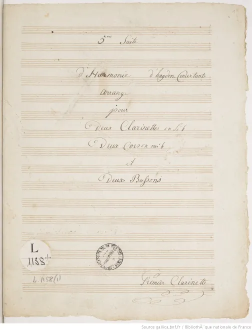 Clarinet 1 (B)