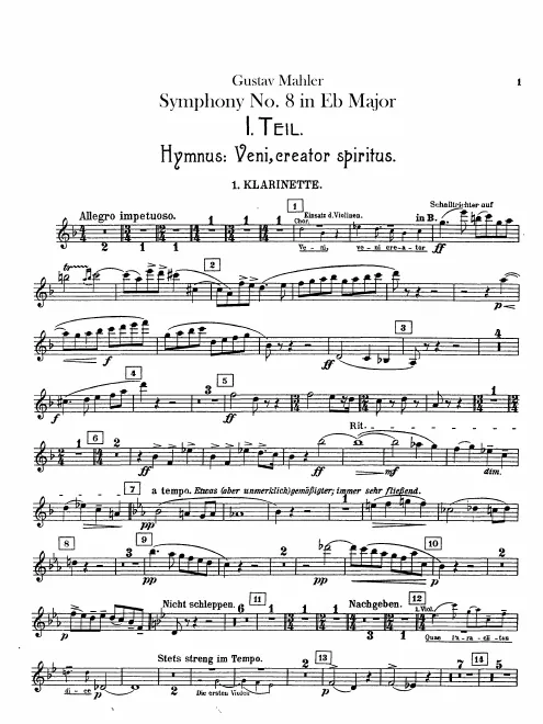 Clarinet 1 (B/A)