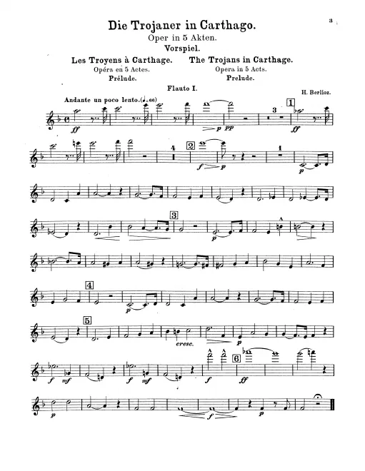 Flute 1, 2