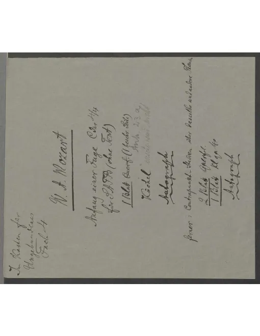 Sketches (Cum sancto Spiritu Fugue & Others)