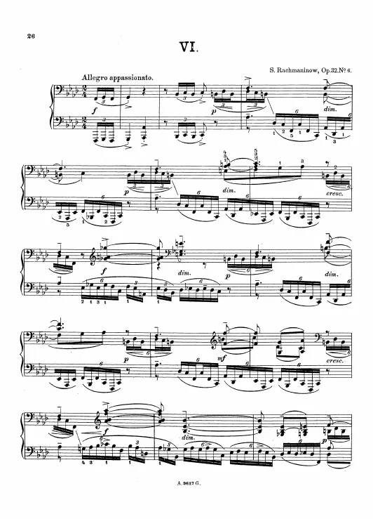 6. Allegro appassionato