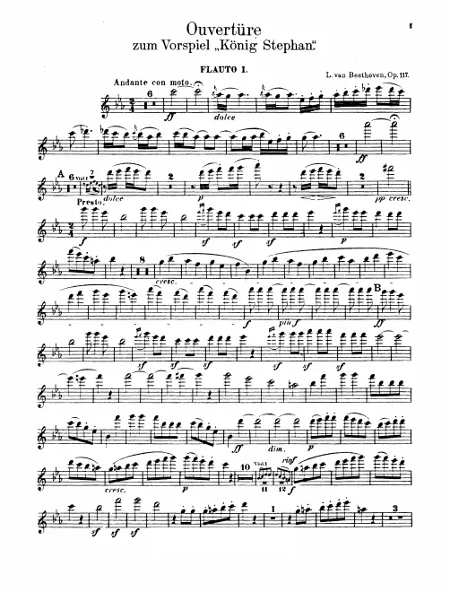 Flute 1, 2