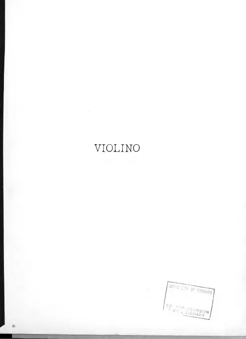 Violin Part