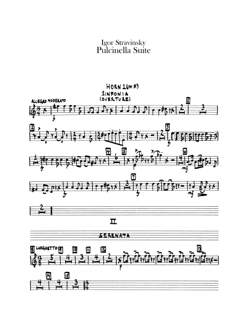 Horn 1, 2 (F)