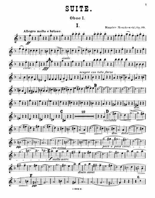 Oboe 1, 2