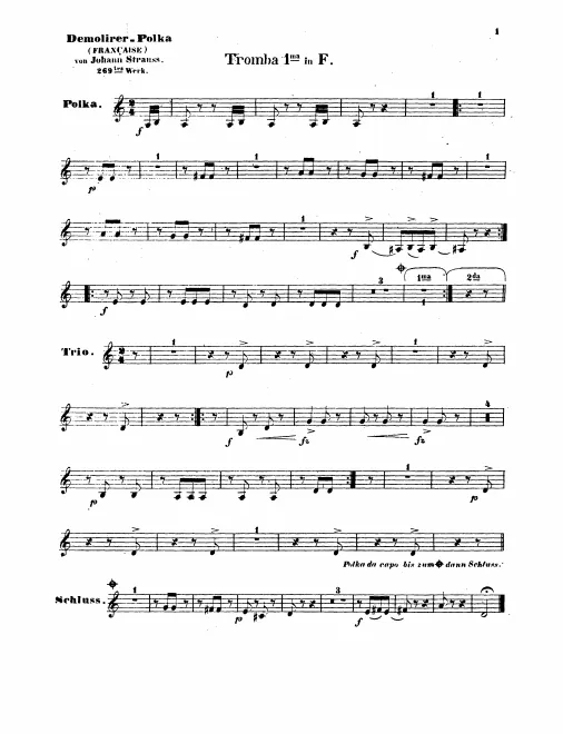 Trumpet 1, 2 (F)