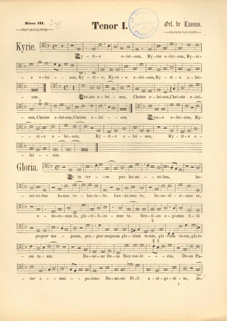 Tenor I (color scan)