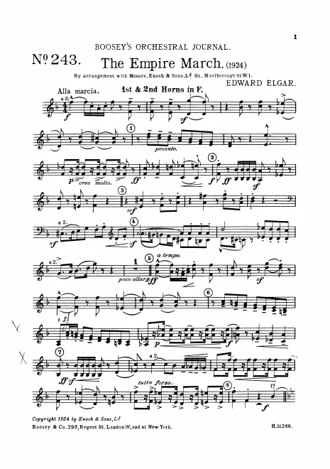 Horn 1/2 (F)