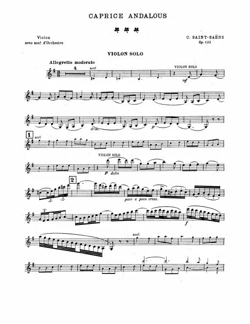 Violin solo