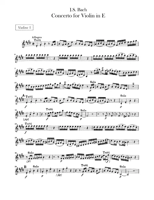 Violins I