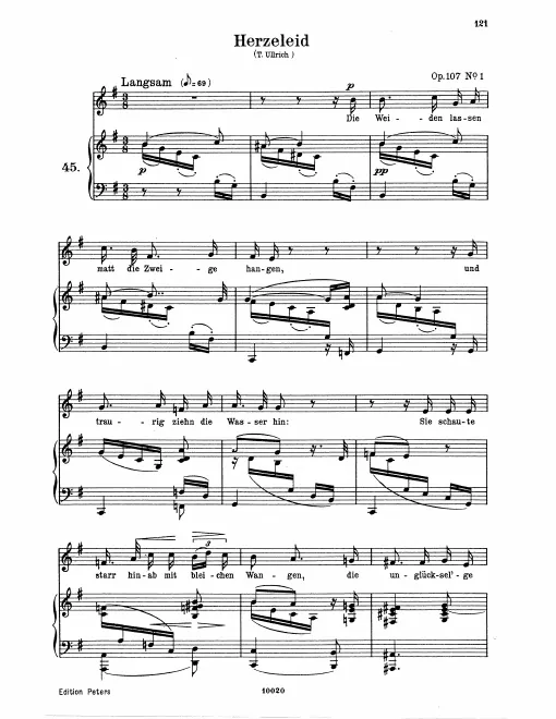 Complete Score (original key)