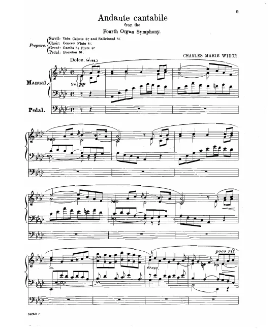III. Andante cantabile (1887)
