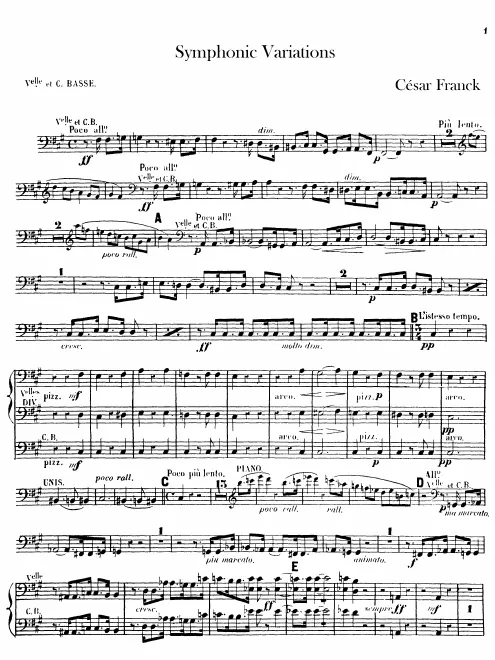 Cellos/Basses
