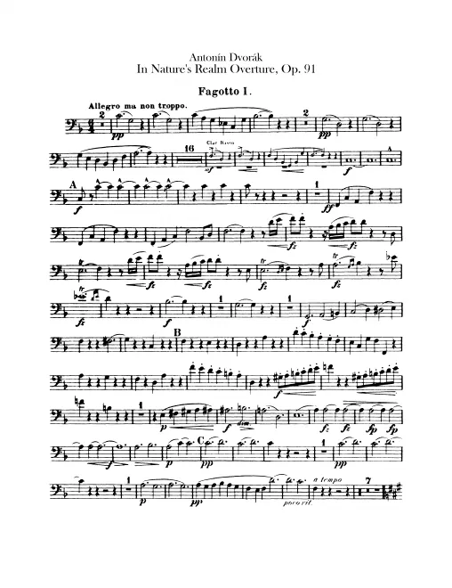 Bassoon 1, 2