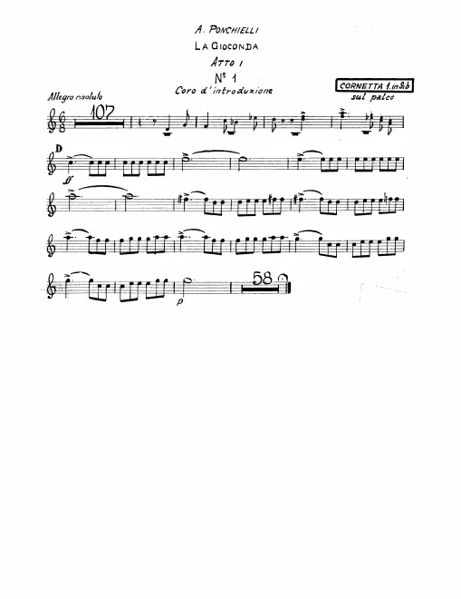 Cornet 1 (B♭)