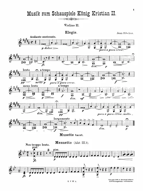 Violins II