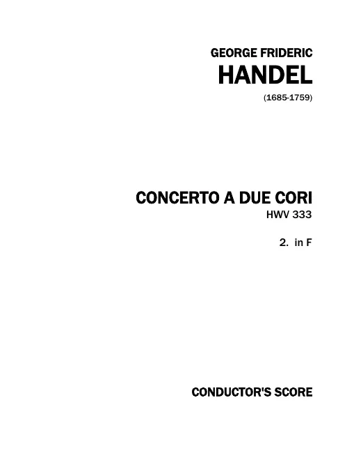 Complete Score
