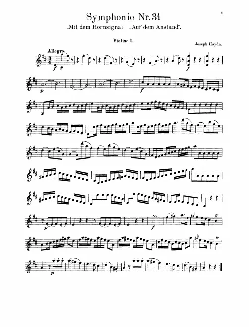 Violins I