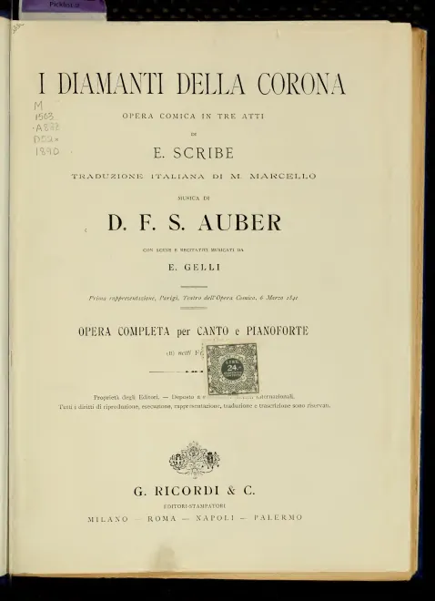 Preliminaries - Act I