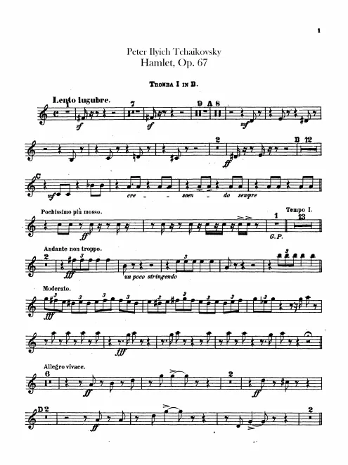 Trumpet 1, 2 (B)