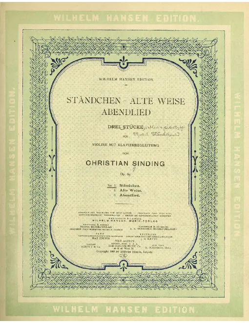 1. Ständchen