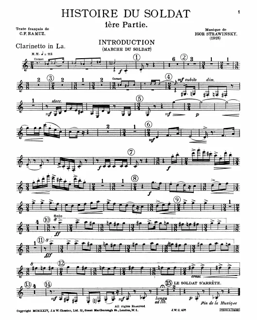 Clarinet (A/B♭)
